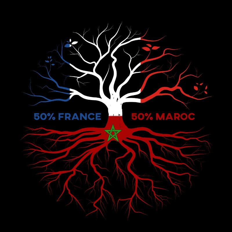 Moitié Français / Moitié marocain