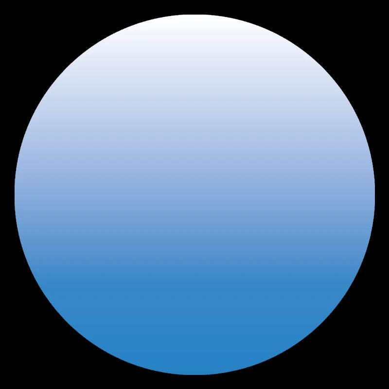 Soleil bleu avec dégradé 02