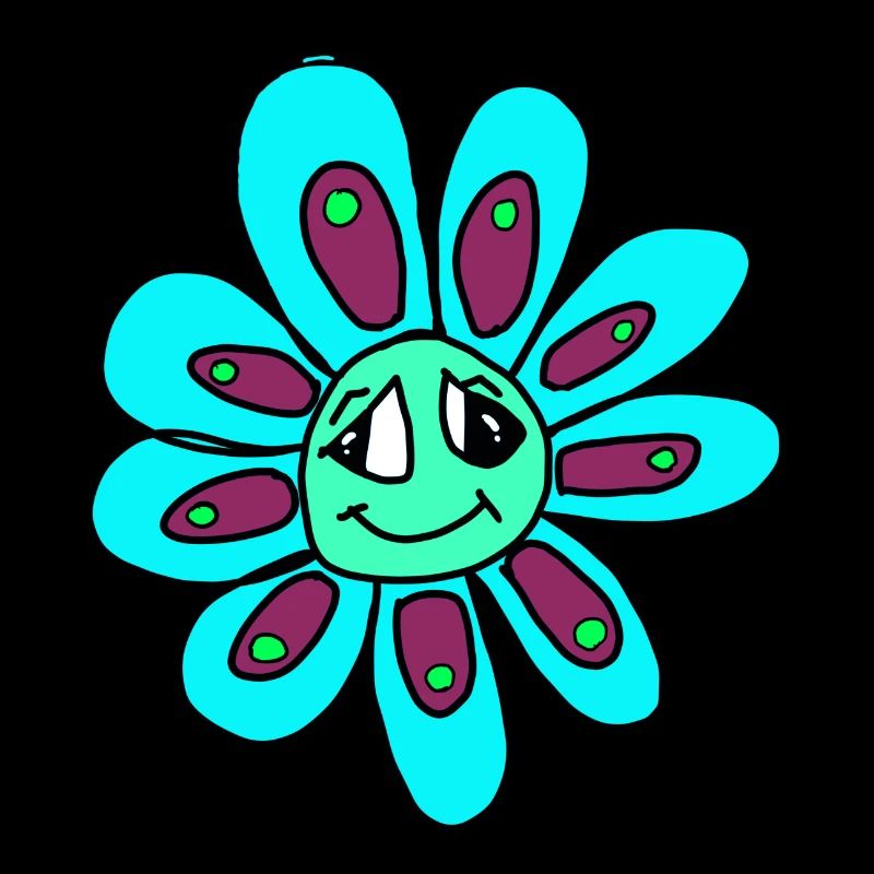 Blume Türkis