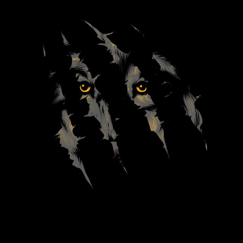 Wolf Griffe Rayures Loups forêt