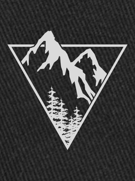 Triangle, Mountains, Forest
