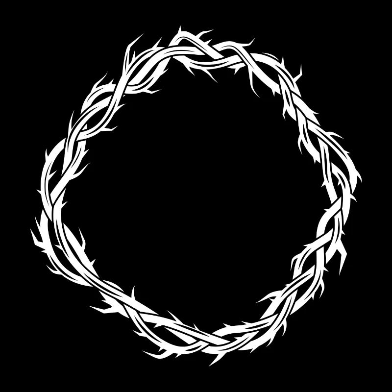 Couronne d’épines Symbole de Jésus