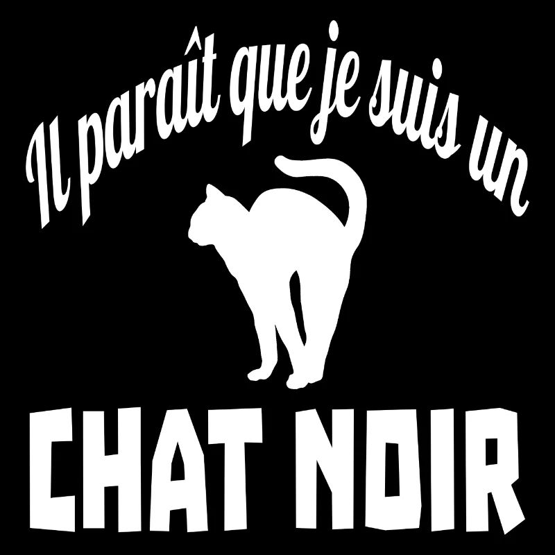 il paraît que je suis un chat noir