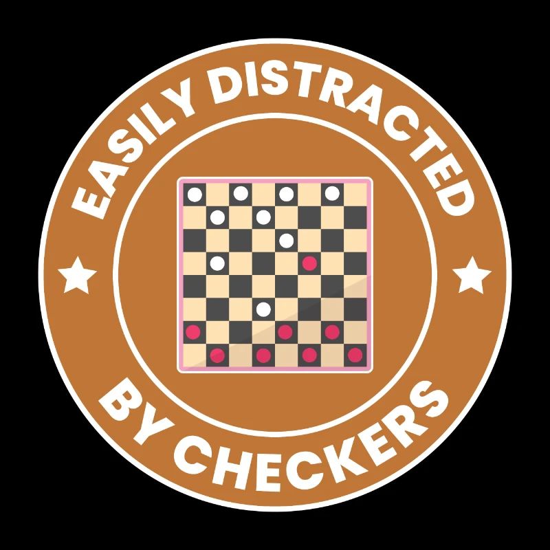Checkers Draughts Strategy Board Games Funny