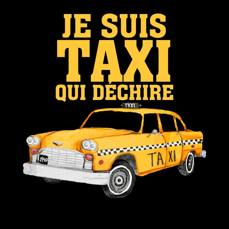 chauffeur de taxi qui déchire