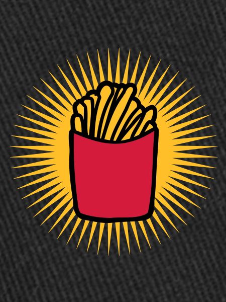 Blasting French fries