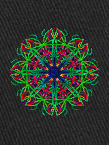 Geometric flower