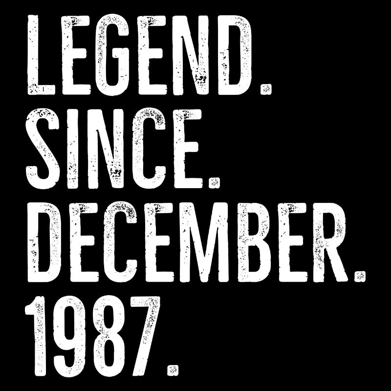 Legende seit Dezember 1987