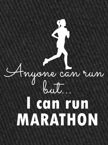 Course de marathon