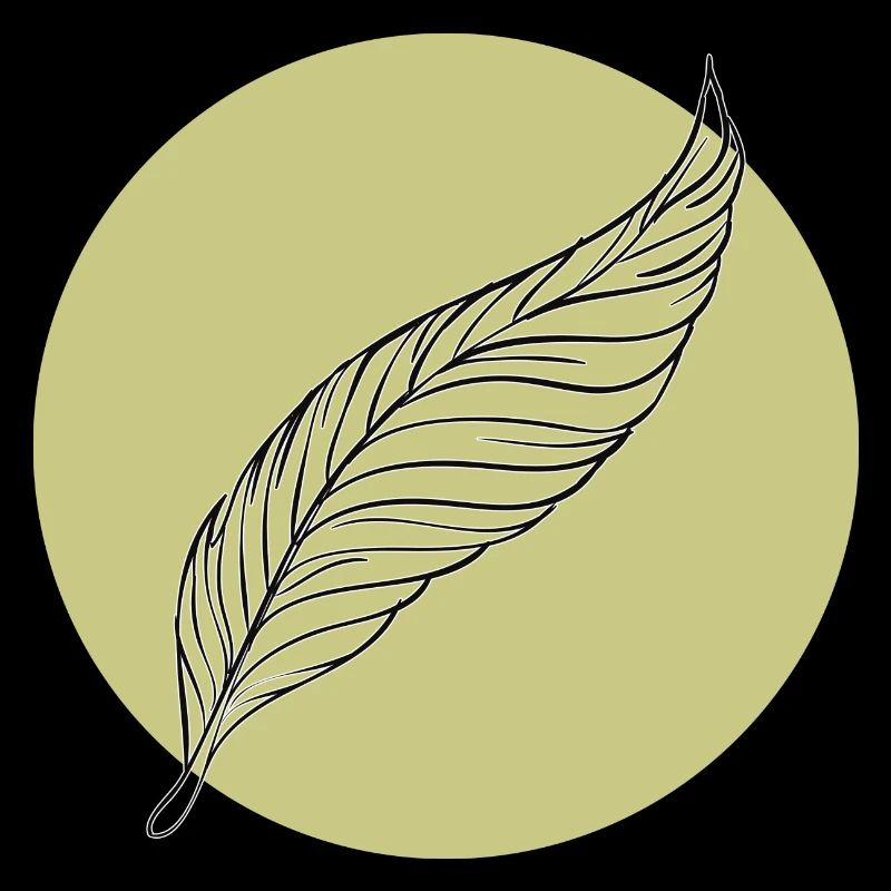 Minimal Feather Summer Couleurs à la mode