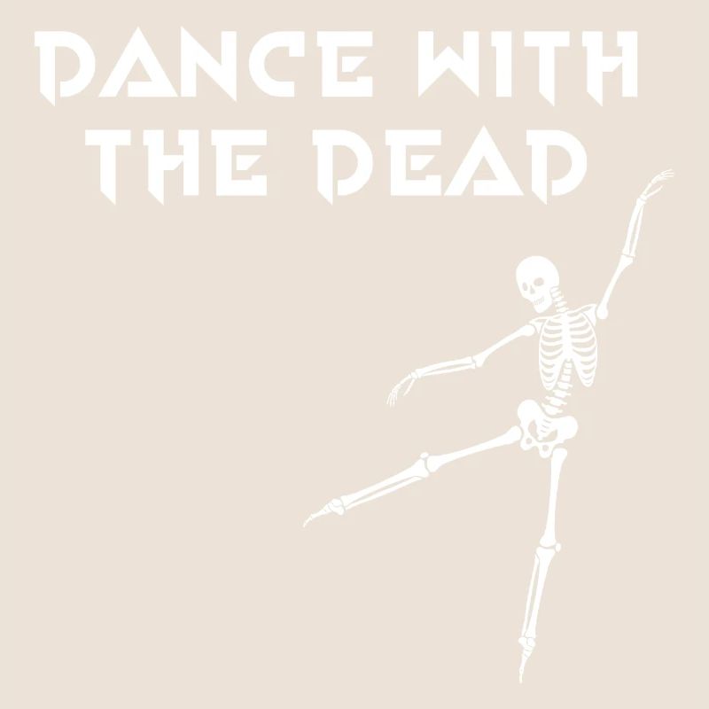Danse avec death skull skeleton