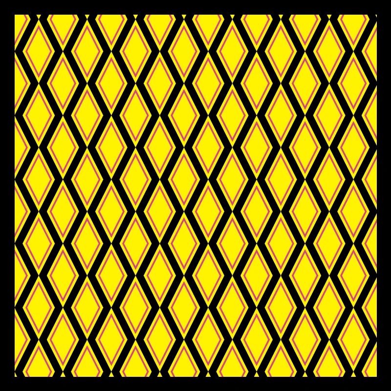Kite diamond pattern