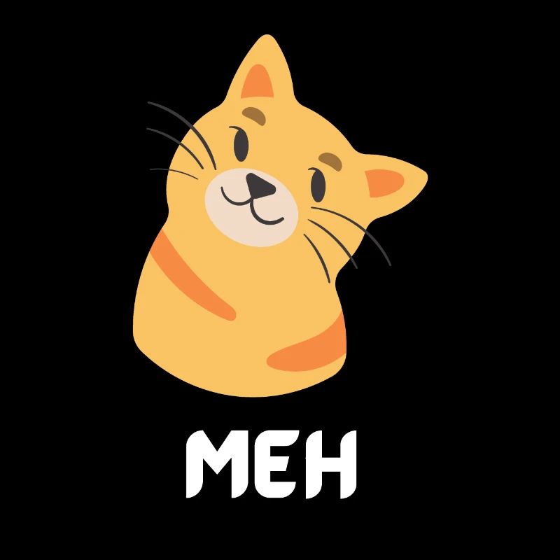 drôle de chat meh