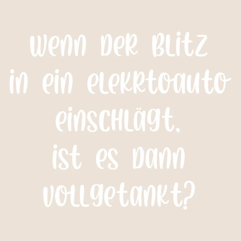 Wenn der Blitz in ein E Auto einschlägt getankt
