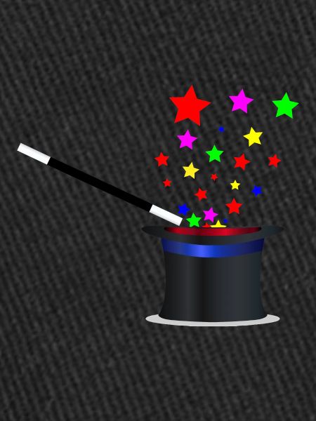 Magic Hat And Wand