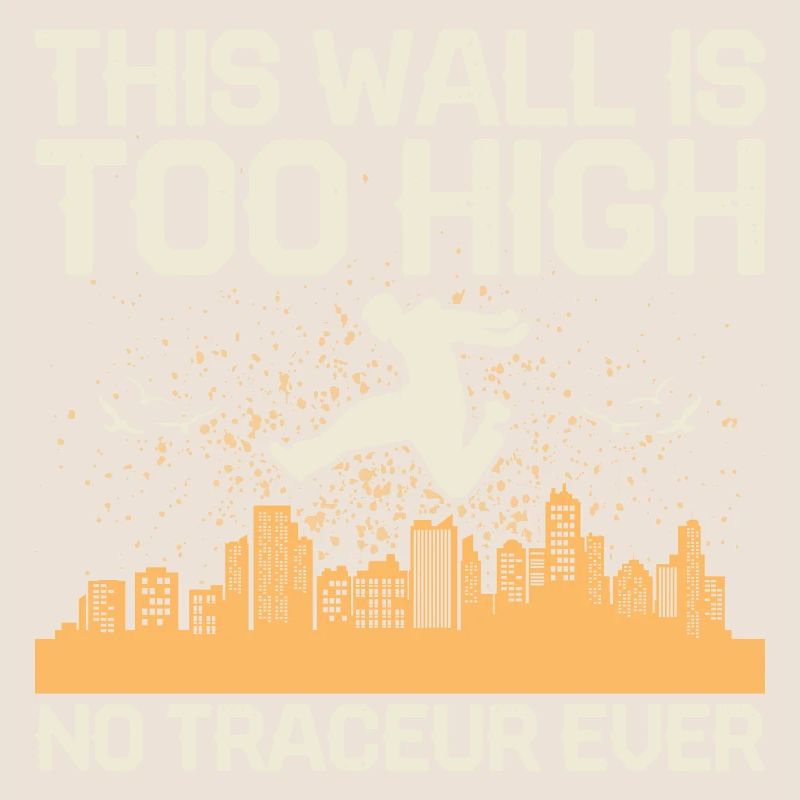 Ce mur est trop haut - pas de traceur jamais libre runnin