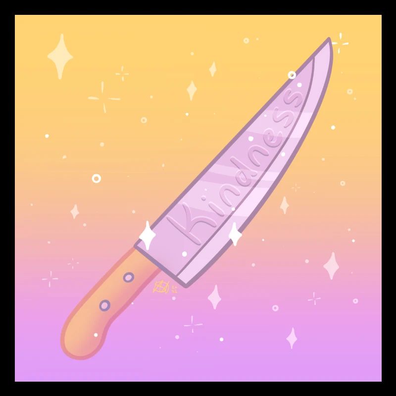 Kill w Kindness Knife