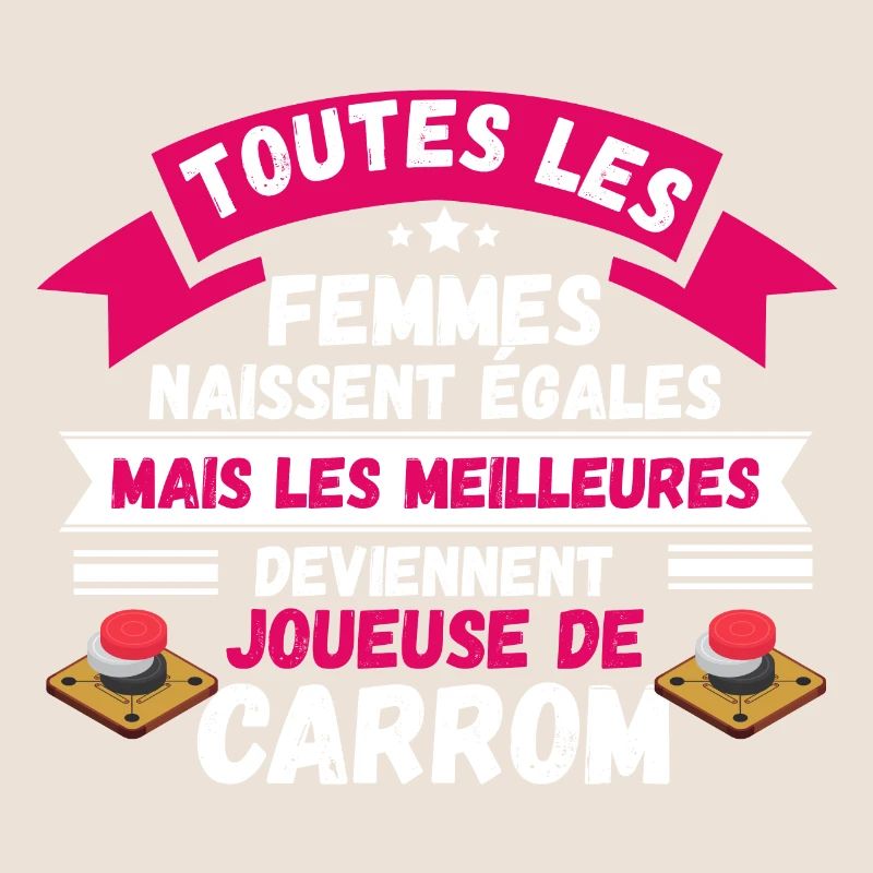 les meilleures deviennent joueuse de carrom