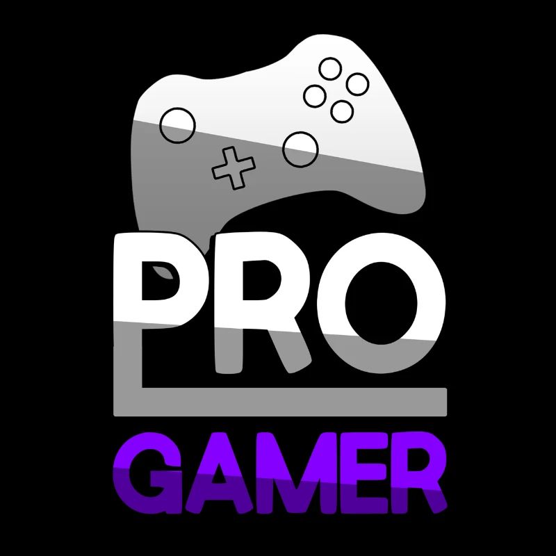 PRO GAMER (Lila) + Controller - Gaming