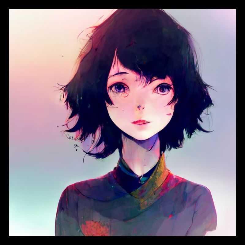 Manga-Mädchen