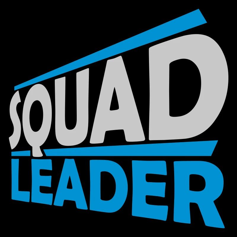 Chef de l’escouade du logo de conception