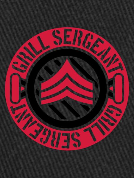 Barbecue Grill Sergeant Stamp