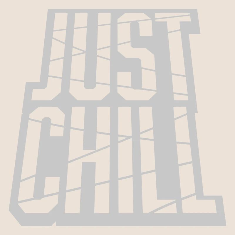 Just Chill Text Logo