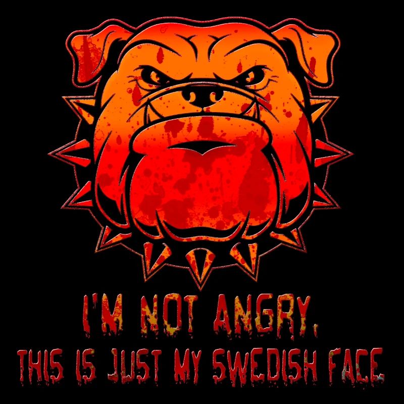 Angry face face angry Swedish Swedish dog