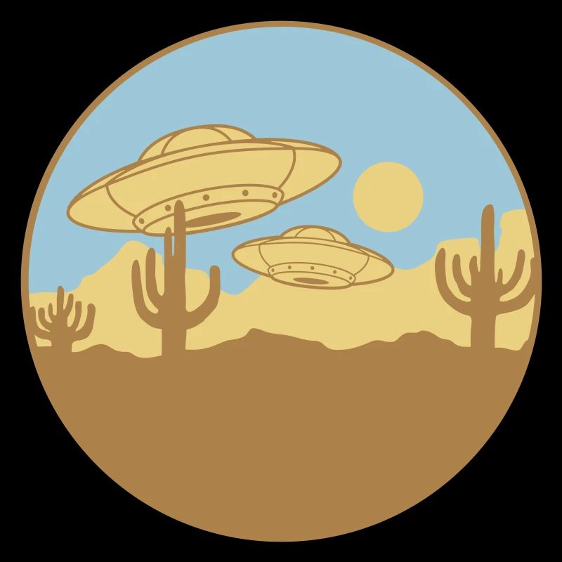 Flying Deserts UFO Scene