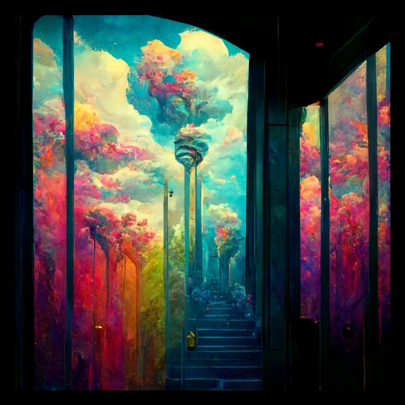 Tours dans l’arc-en-ciel