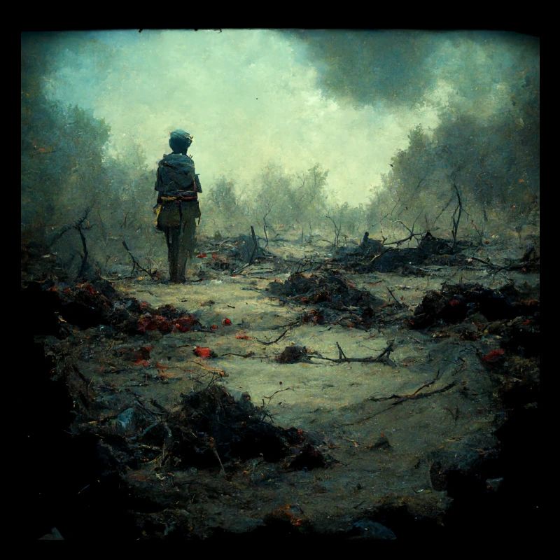 Imagine it's war and no one