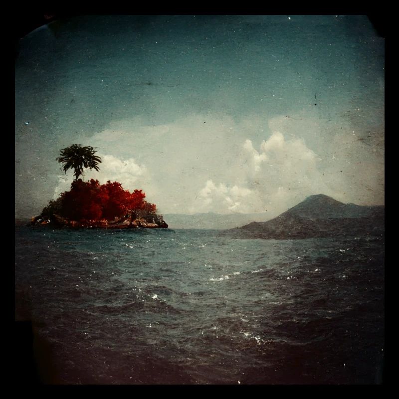 Insel Liebesmalerei
