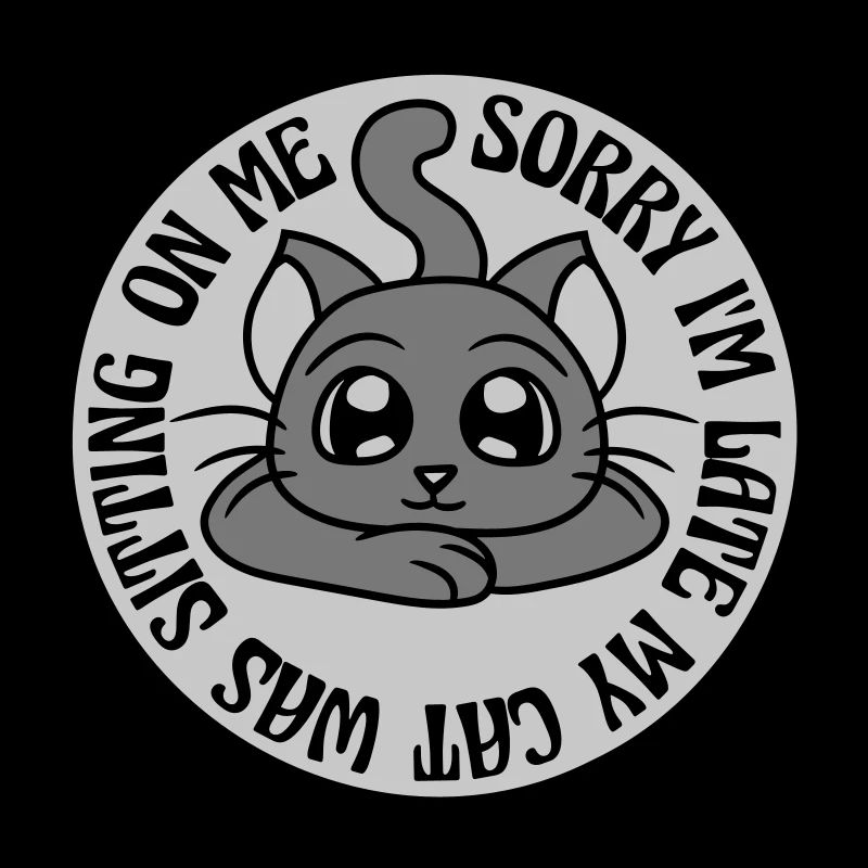 sorry cat was sitting