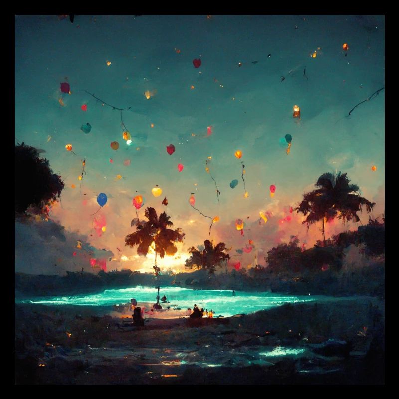 Fête d’anniversaire au paradis