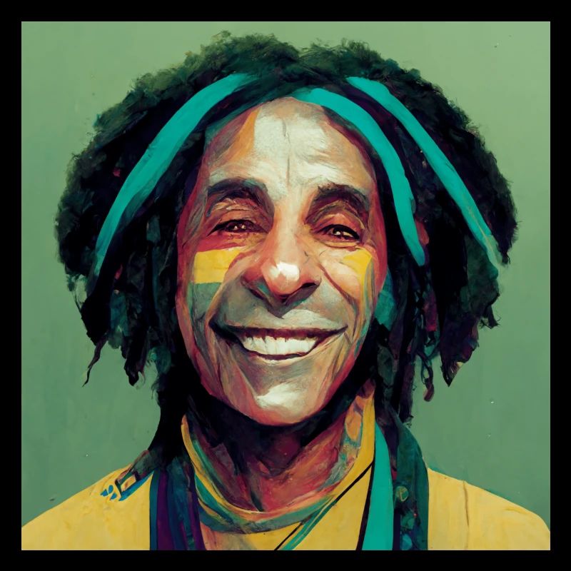 Rastafari-ölgemälde