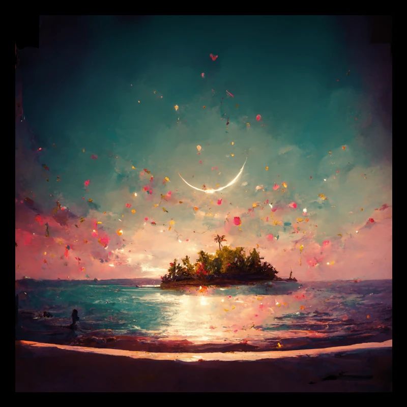 Fête d’anniversaire au paradis