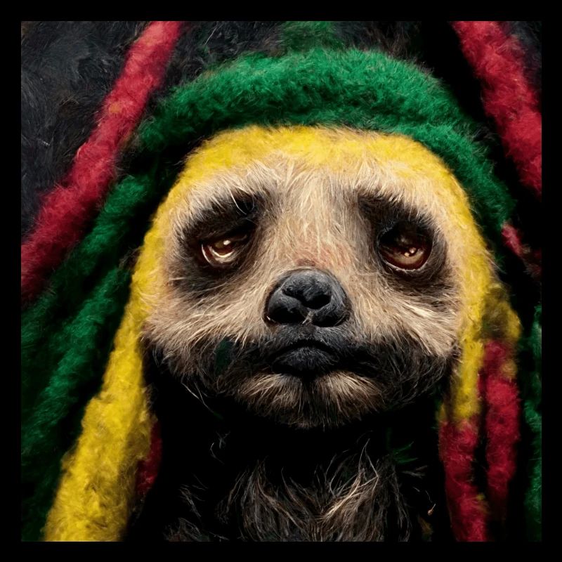 Rasta sloth