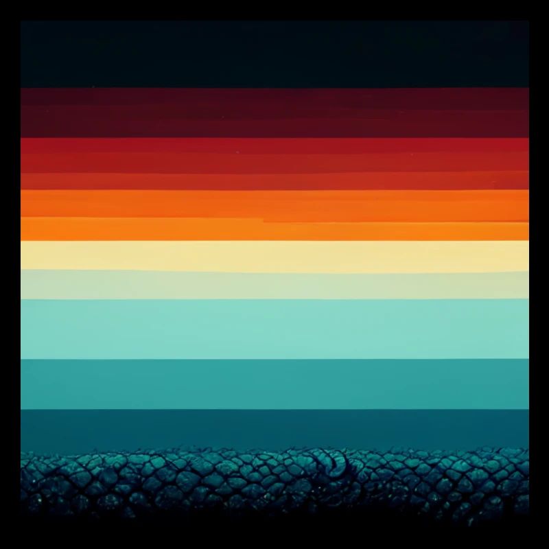 8 Farben 8-bit-vintage-regenbogen