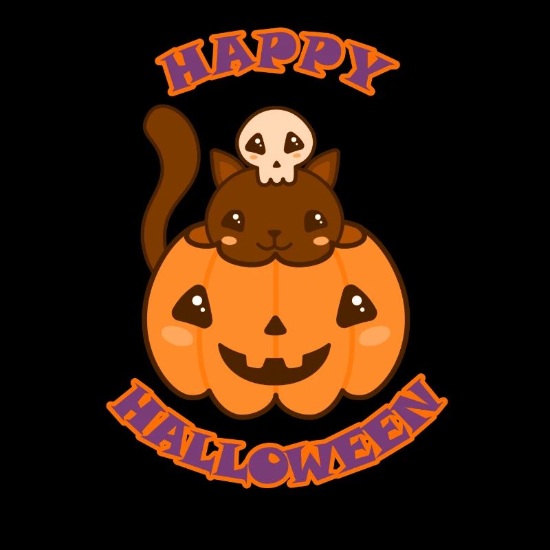 Citrouille d’Halloween mignonne