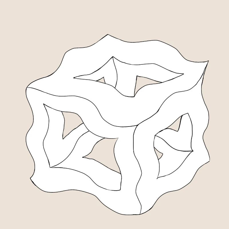 Traumwürfel oder Weißer Plato