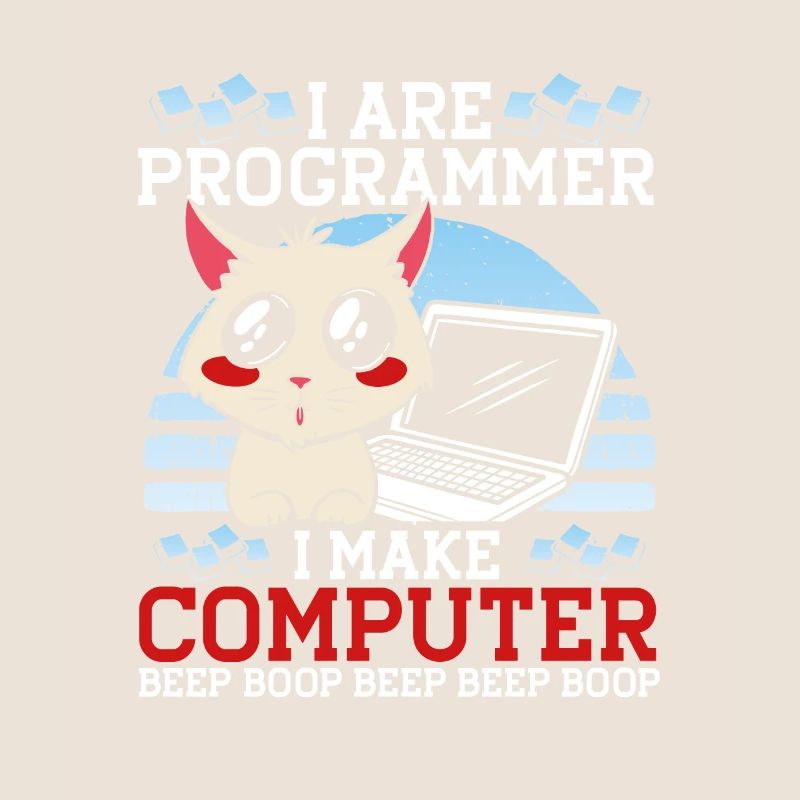 Katze Programmieren Coder Programmierer