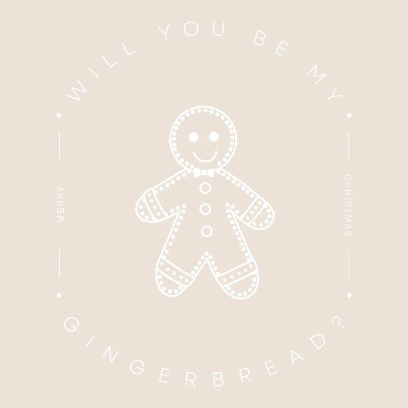 Will you be my gingerbread? - Lebkuchenmann