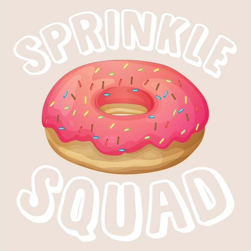Sprinkle squad Design pour un amateur de beignets