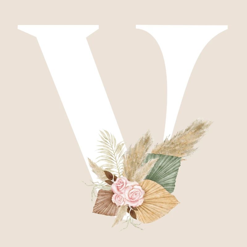 letter V flowers