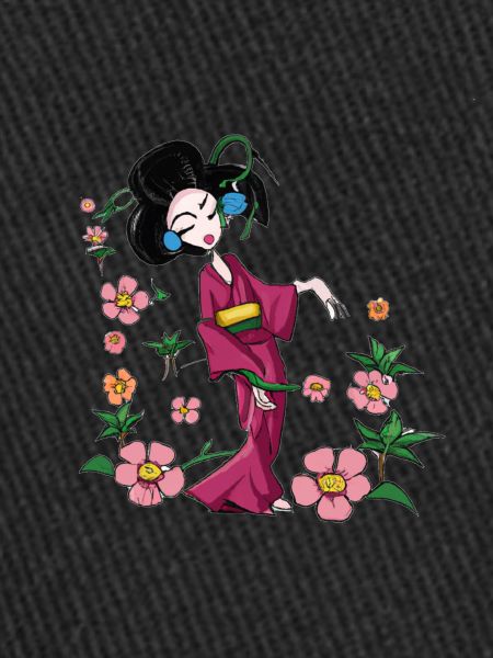 Geisha in Spring
