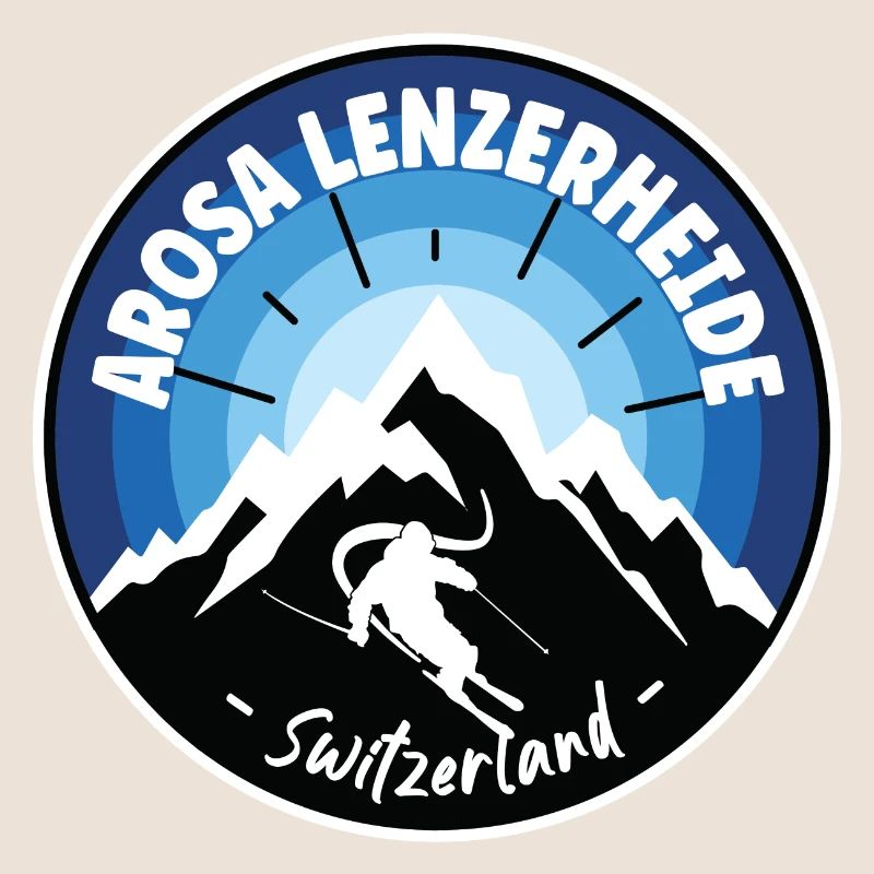 Ski Arosa Lenzerheide Suisse Bleu