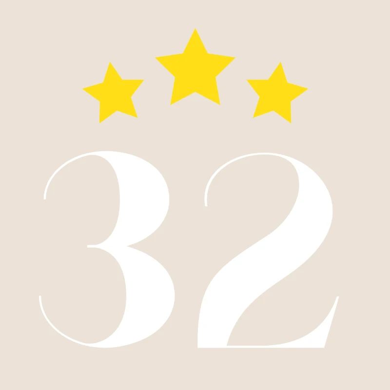 32e anniversaire étoilé