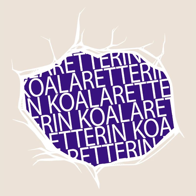 geschenkidee koala cartoon australisch dobermann