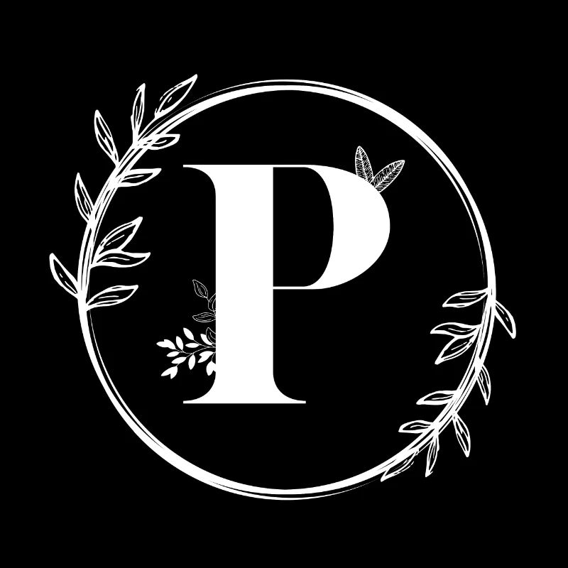 Buchstabe P Blumen