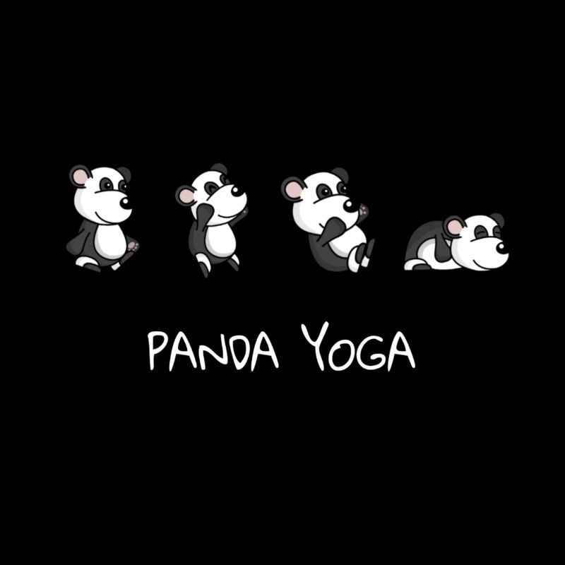 Panda Yoga | lustig | Geschenk